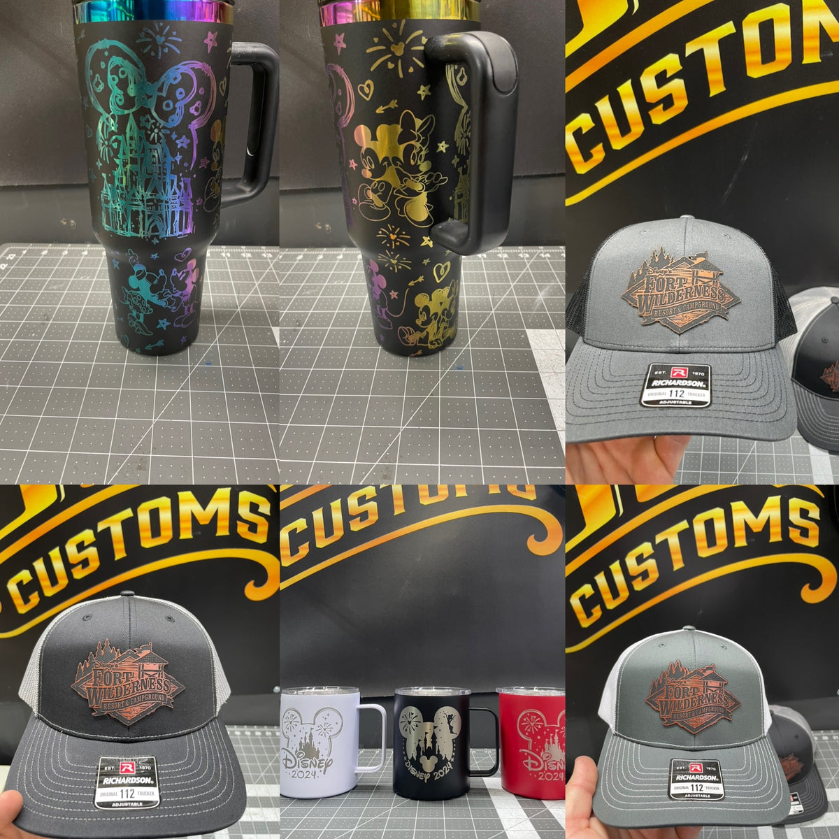 Campground hats – First Due Customs