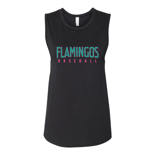 Flamingos Baseball Women's Tank