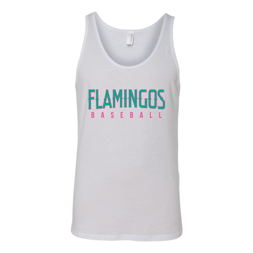 Flamingos Baseball Men's Tank