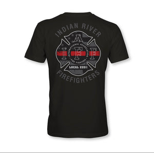 Local 2201 Thin Red Line T SHIRT