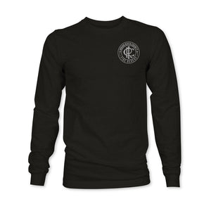 Indian River County Vintage Heather Black Long Sleeve