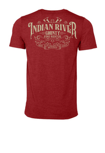 Indian River County Vintage Red Short Sleeve